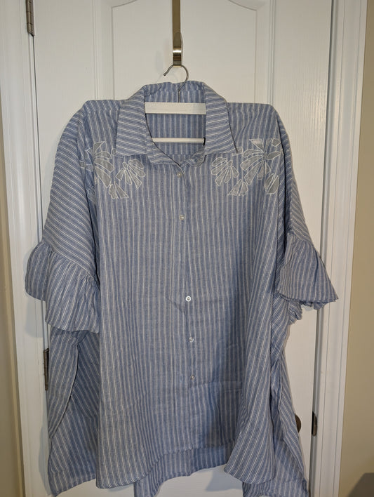 Short Sleeve Blouse XL | 2024 CLOSEOUT