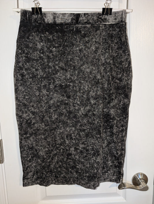 Black/Gray Knit Skirt size S | 2024 CLOSEOUT