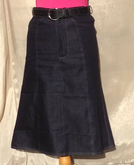 13 Ways To Style Denim Maxi Skirt