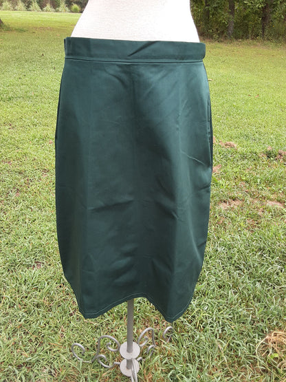 Long Fitted A-line Skirt | 2024 CLOSEOUT