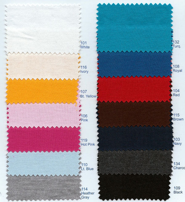 Knit Color Chart